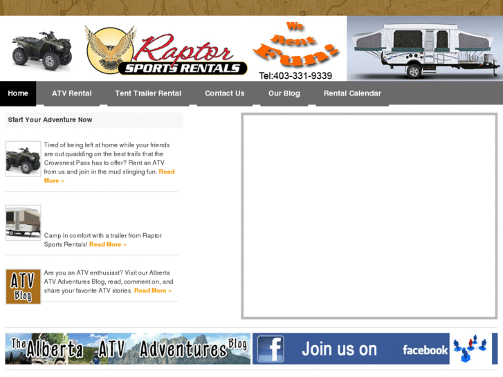 www.raptorsportsrentals.com