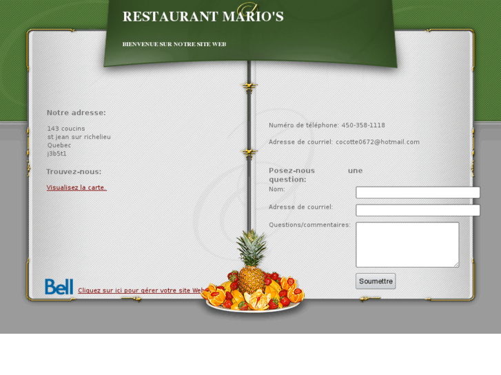 www.restaurant-marios.com