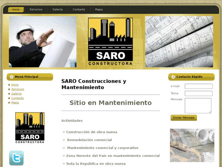 www.saroconstrucciones.com