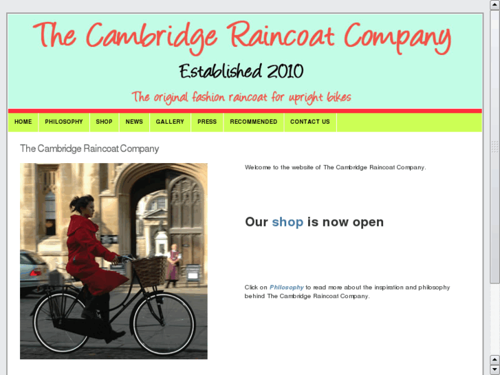 www.thecambridgeraincoatcompany.com