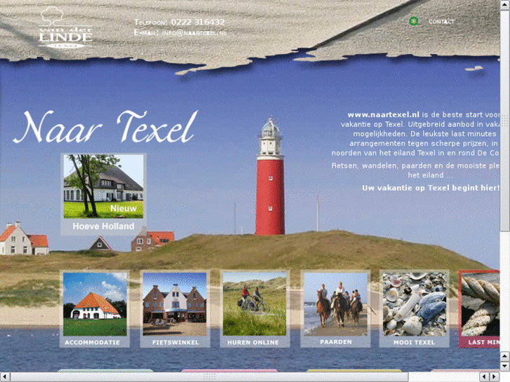 www.vanderlindetexel.com