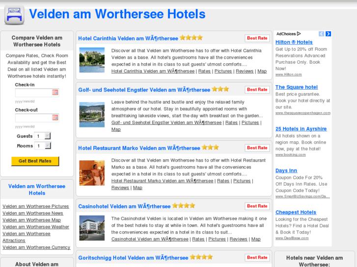 www.veldenamwortherseehotels.com