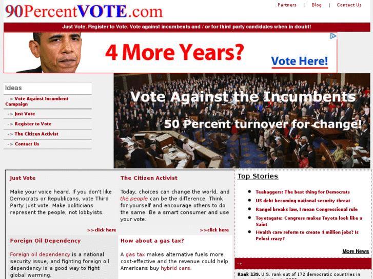 www.90percentvote.com