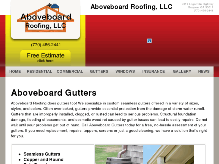 www.aboveboardgutters.com