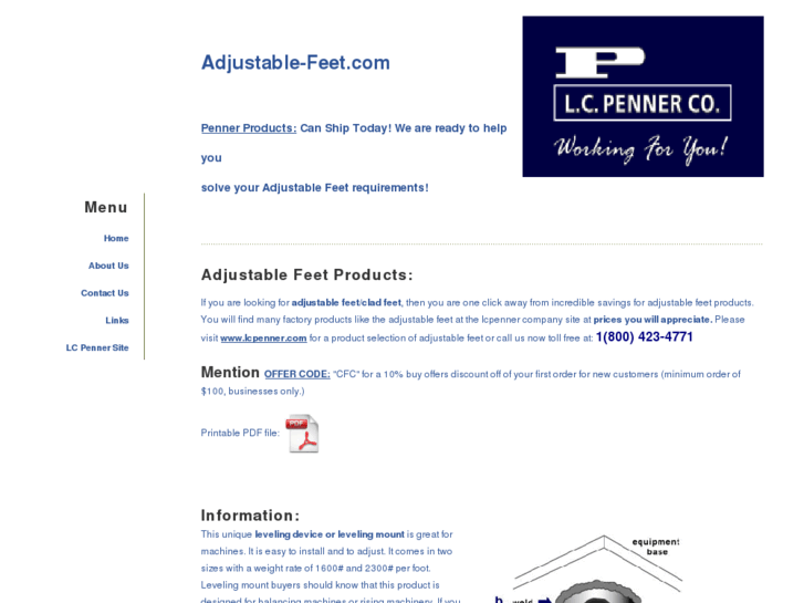 www.adjustable-feet.com