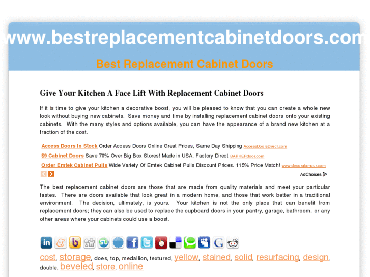 www.bestreplacementcabinetdoors.com