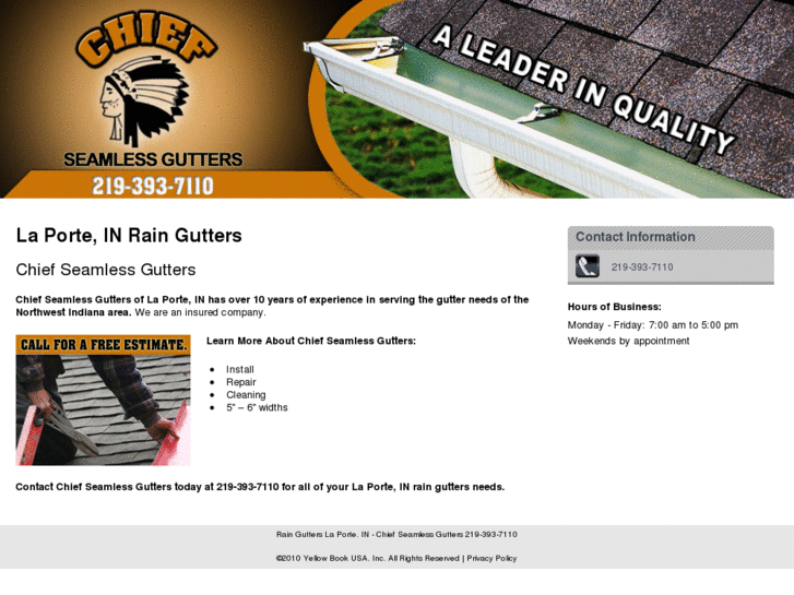 www.chiefseamlessgutters.com