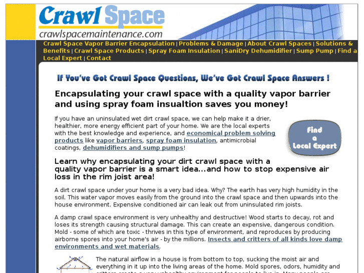 www.crawlspacemaintenance.com