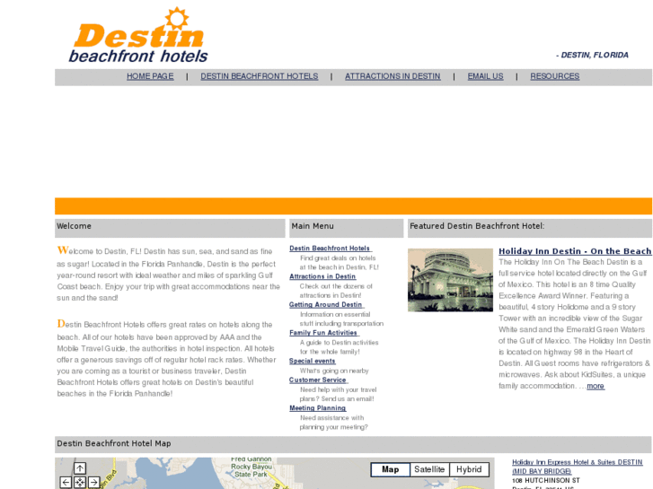 www.destinbeachfronthotels.com