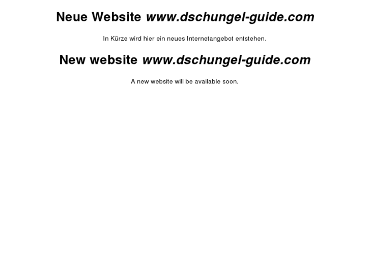 www.dschungel-guide.com