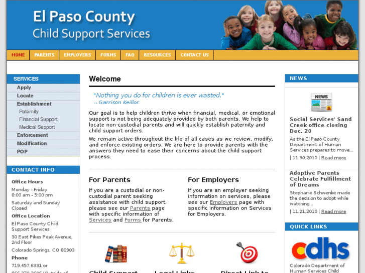 www.elpasocountycss.com