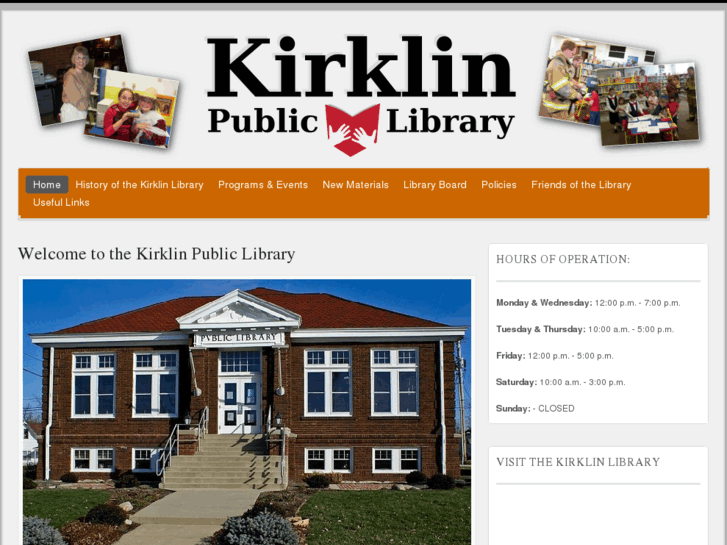 www.kirklinlibrary.com