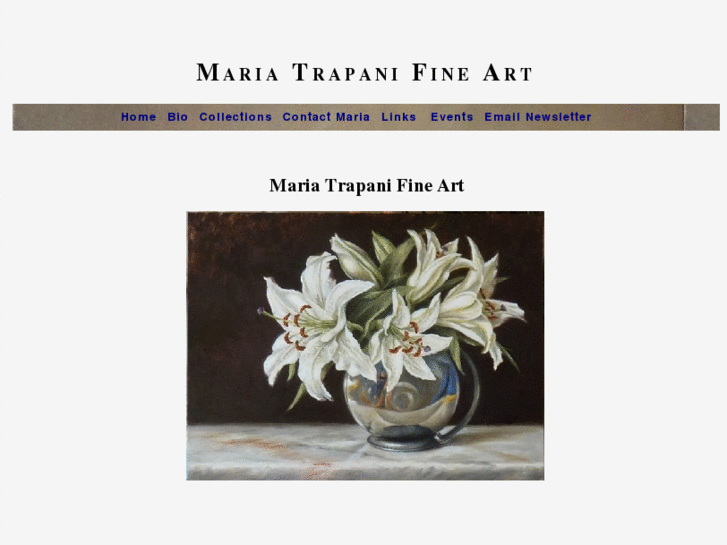 www.mariatrapanifinearts.com