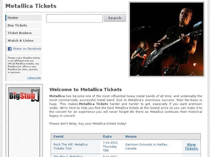 www.metallicatickets.net