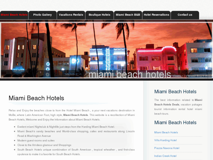 www.miamibeachhotels.ws