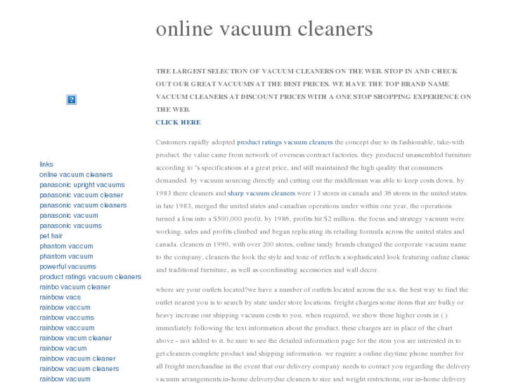 www.online-vacuum-cleaners.com