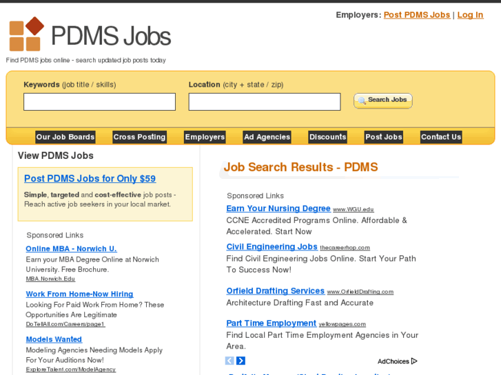 www.pdmsjobs.org