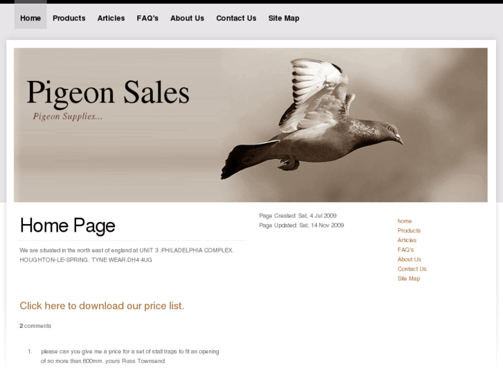 www.pigeonsales.eu