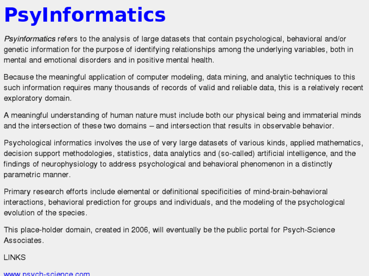 www.psyinformatics.com