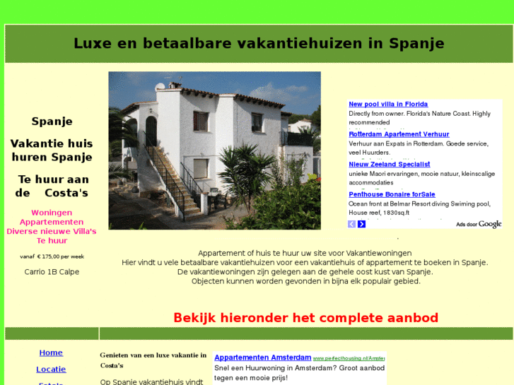 www.spanjevakantiehuis.eu