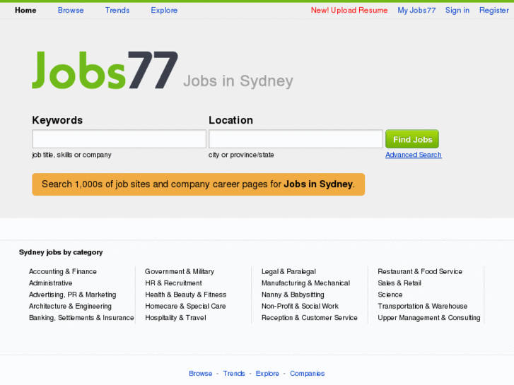 www.sydneyjobs77.com