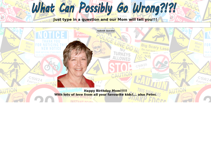 www.whatcanpossiblygowrong.com