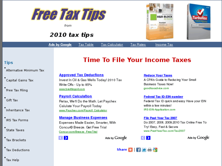 www.2010taxdeductions.com