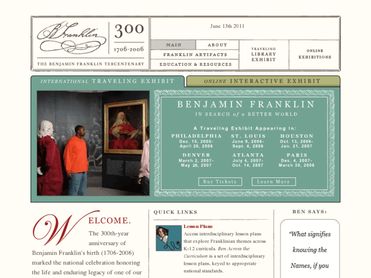 www.benjaminfranklin300.net