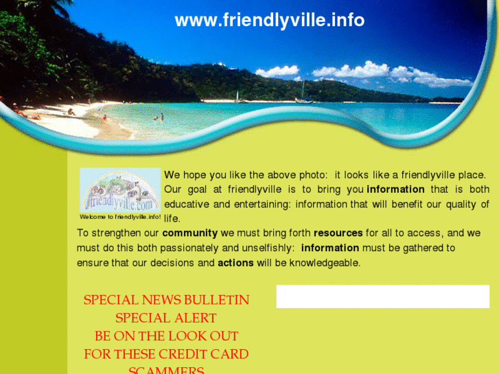 www.friendlyville.info