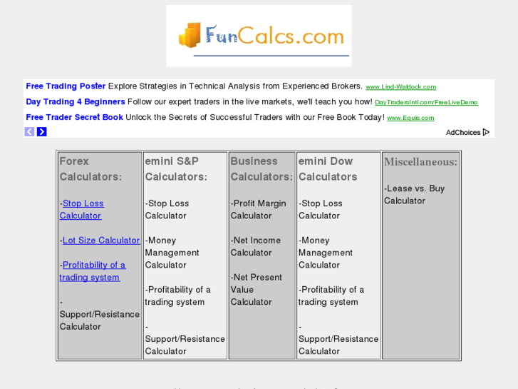 www.funcalcs.com