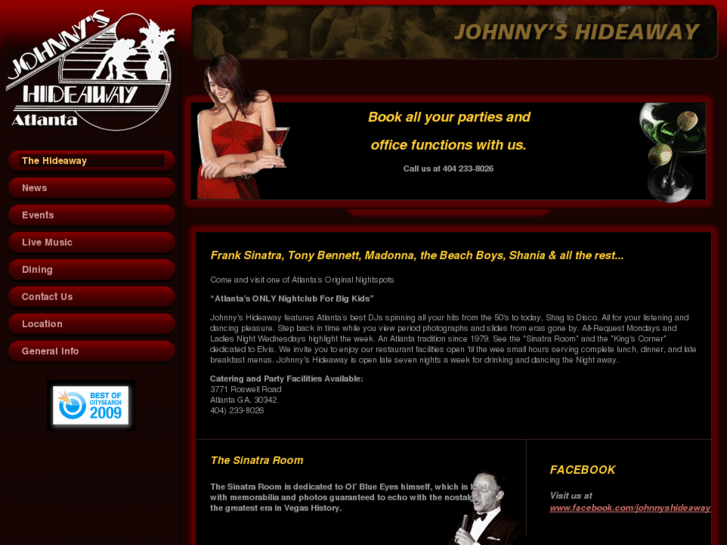 www.johnnyshideaway.com