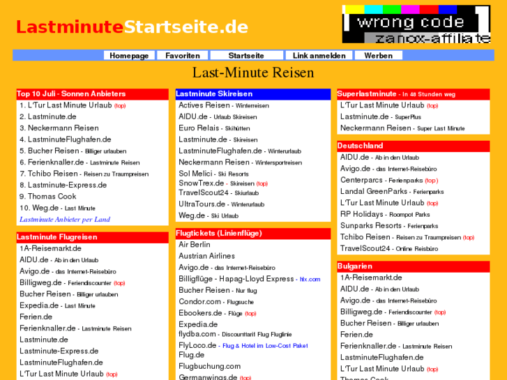 www.lastminutestartseite.de