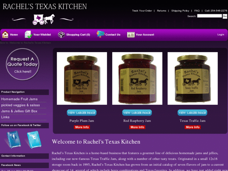 www.rachelstexaskitchen.com