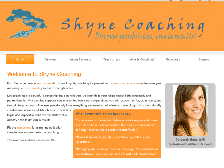 www.shynecoaching.com