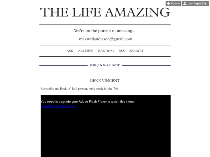 www.thelifeamazing.com