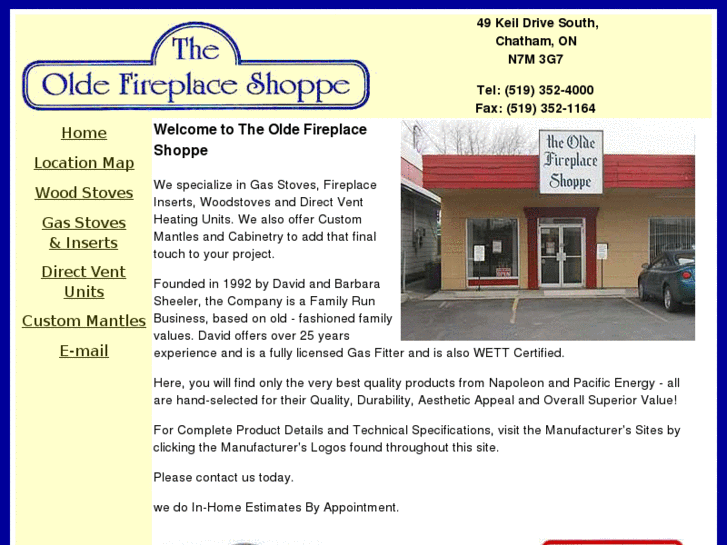 www.theoldefireplaceshoppe.com