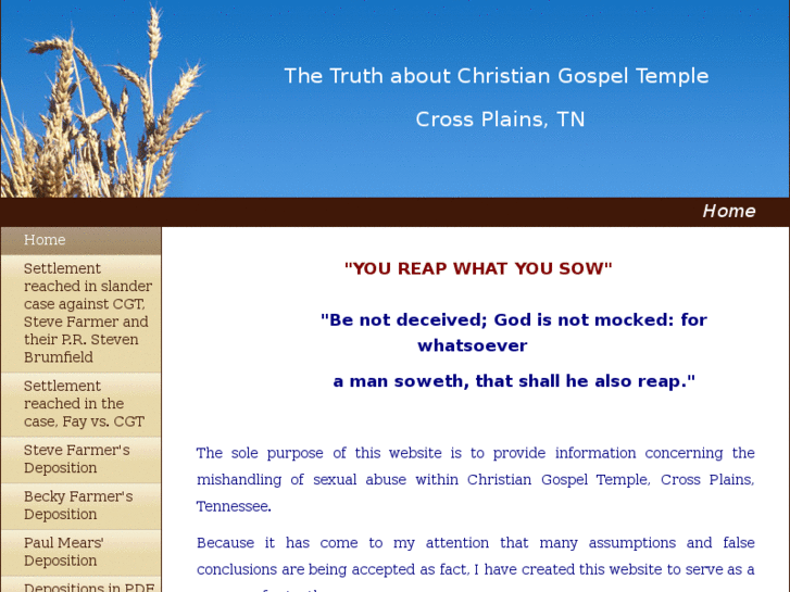 www.truthaboutchristiangospeltemple.com