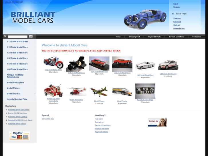 www.brilliantmodelcars.com