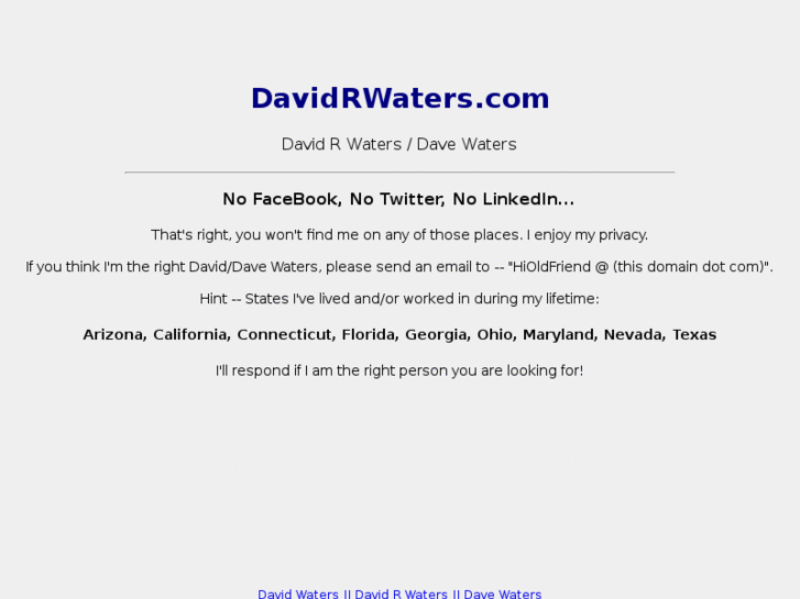 www.davidrwaters.com