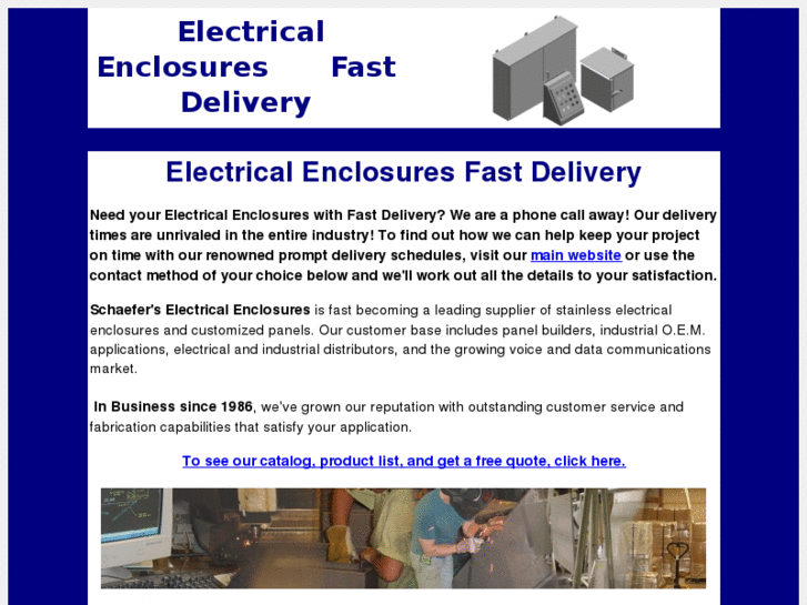 www.electricalenclosuresfastdelivery.com