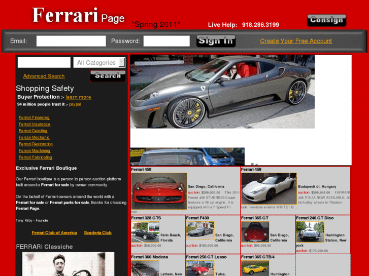 www.ferraripage.com