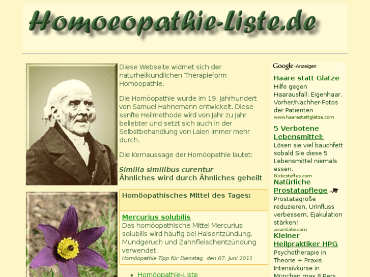 www.homoeopathie-liste.de