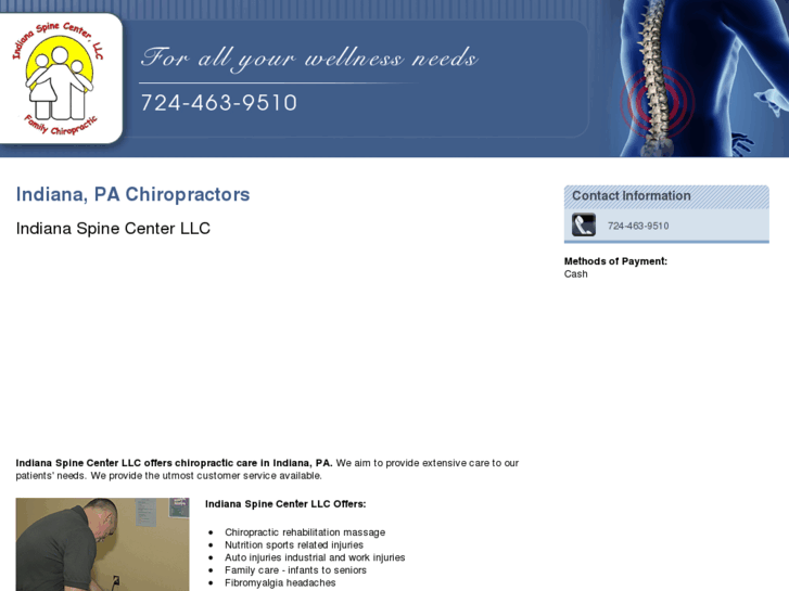 www.indianaspinecenterchiropractorsindianapa.com