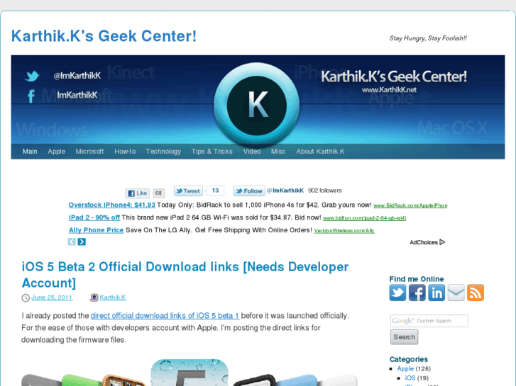 www.karthikk.net