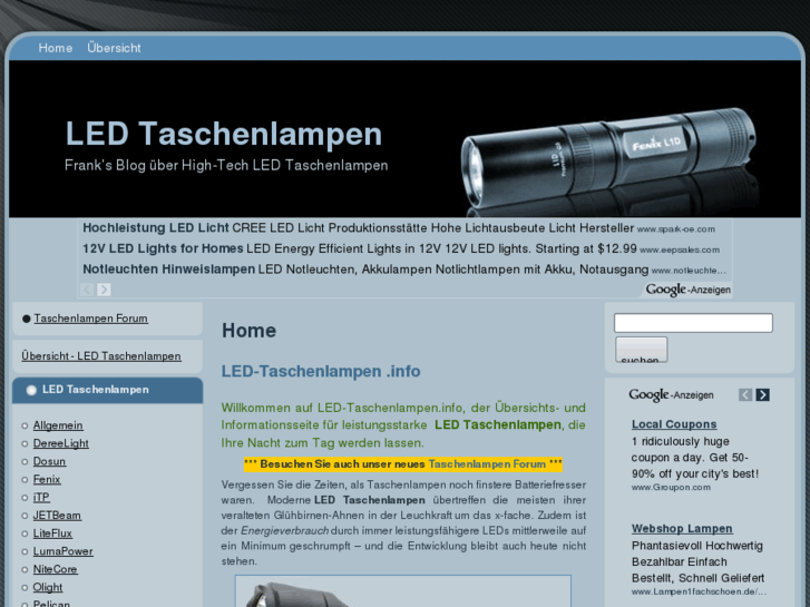 www.led-taschenlampen.info