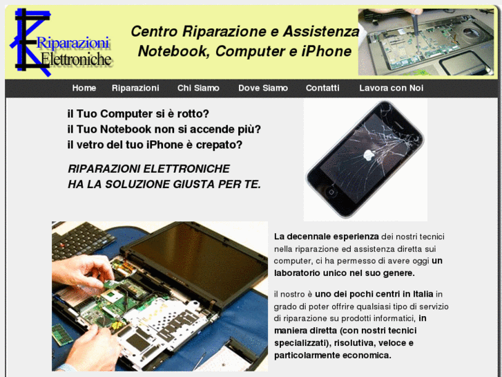 www.riparazionielettroniche.com