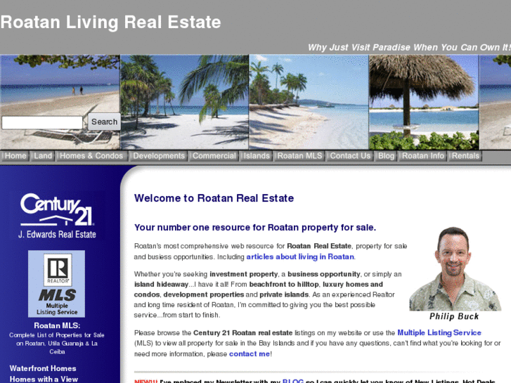 www.roatan-real-estate.mobi