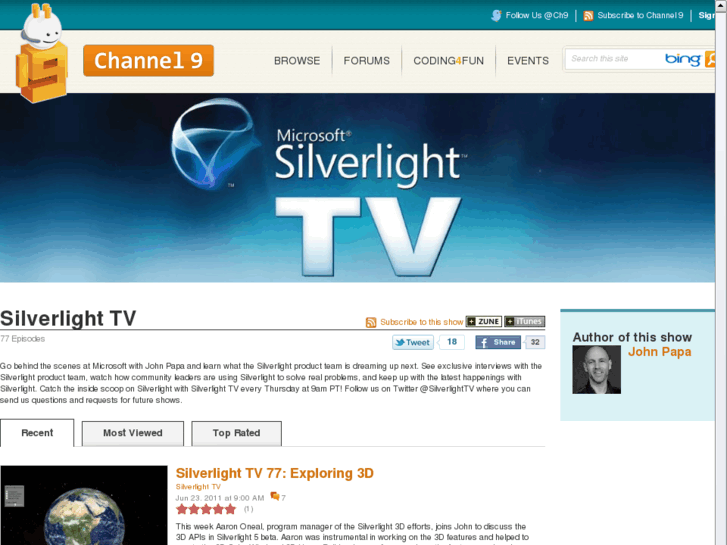 www.silverlight.tv