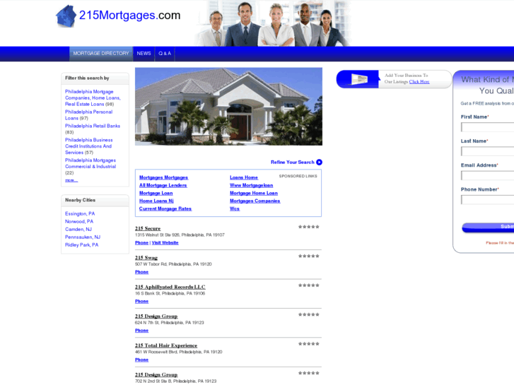 www.215mortgages.com