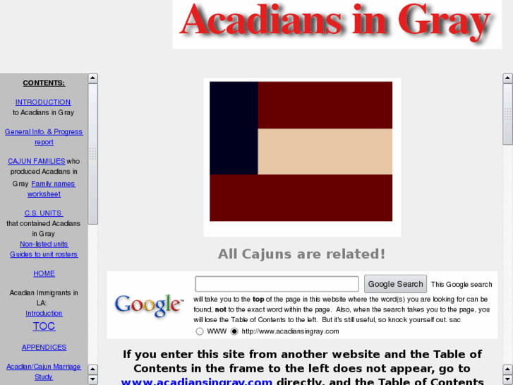 www.acadiansingray.com